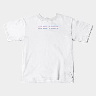 she her pronoun Kids T-Shirt